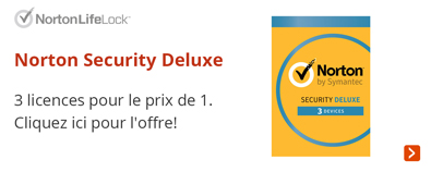 Promo Norton Security Deluxe 3 appareils
